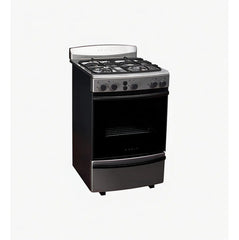 Cocina Orbis 958ac4 Gas Natural 4 Hornallas Acero Enlozado Con Luz Plateado