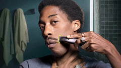 Afeitadora Philips Oneblade Pro Qp6532/10 Recorta Afeita Cts Negro