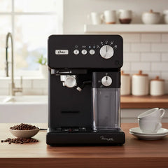 Cafetera Automática Oster Bvstem6604bk Espresso 15 Bares Negro