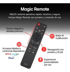 Televisor LG Qned Ai 55 Pulgadas Smart 4k - 55qned82asg