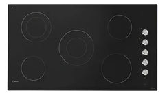 Anafe Vitroceramico Candy 90cm Evc915sk Empotrable 5 Zonas Negro