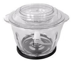 Picadora De Alimentos Ultracomb Pc6800 600w Bowl De Vidrio Negro