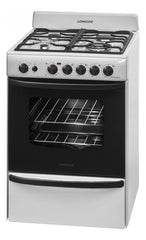 Cocina A Gas Longvie 19501b 56cm Blanco Encendido Una Mano Blanco