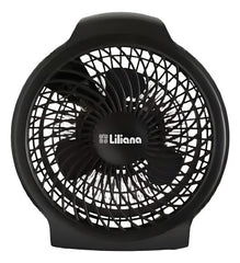 Caloventor Eléctrico Liliana Blacksun Cfh450 Con Termostato Negro
