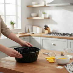 Molde Para Flan Flanera Savarin Antiadherente Carol 5054fne Negro