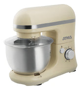 Batidora Planetaria Atma Bpat21wp Vintage Blanca 6vel 800w C Crema