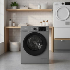 Lavarropas Carga Frontal Bgh Bwfe06s24ar Inverter 6kg Gris