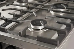 Cocina Comercial Florencia 5818 De 4 Hornallas 56cm Inox