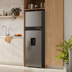 Heladera Gafa 257l No Frost Con Dispenser Agua Hgnw255p Plata