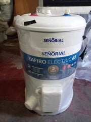 Termotanque Eléctrico Señorial Tesz-65 Zafiro Blanco 50 Litros Superior