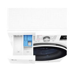 Lavasecarropas LG 12/7kg Aiddt Inverter Direct Drive Steam Blanco