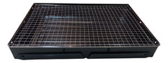 Parrilla Chica Carbon Portatil Plegable Camping Asado Tm Negro