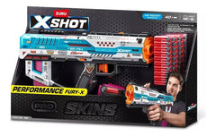 Pistola Lanza 40 Dardos Zuru 7602 X-shot Pro Series Fury Blanco