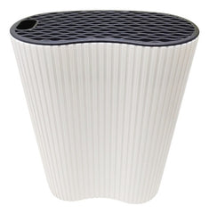 Set Juego 5 Cuchillos Tijera Soporte Blanco Cocina Chef Cts Blanco