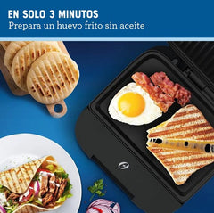 Sandwichera Electrica Oster Ckstsm400 750w Compacta Negro
