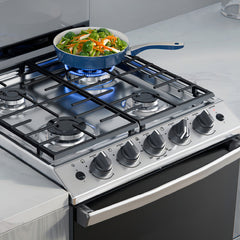 Cocina Multigas Drean Cd5617ai0 Inox 56 Cm Con Air Fryer C Gris