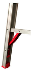 Escalera De Aluminio Articulada Portatil One-box Ob-eto180 Gris
