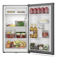 Heladera Frigobar Gafa Hgfm90p Color Plateado Con Capacidad De 90l