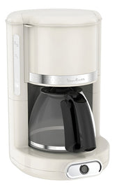 Cafetera De Filtro Moulinex Fg381a10 Soleil Hasta 15 Tazas Crema