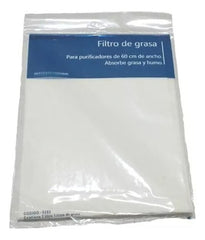 2 Filtros Grasa Tela Para Purificador Spar Original De 60cm