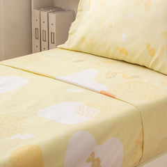 Sábanas 1 1/2 Casablanca Oro Emine Estampado
