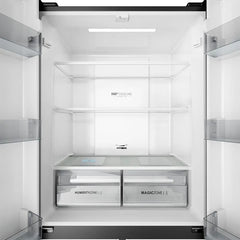 Heladera T-door Twin Inverter Ia Drean Dtp469lkrss0 522l Acero Inox