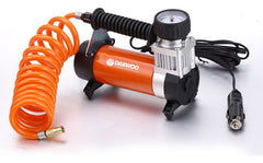 Compresor De Aire Portatil Daewoo Dw55-p Maletin Kit 12v Cts Naranja/negro/gris Monofásica
