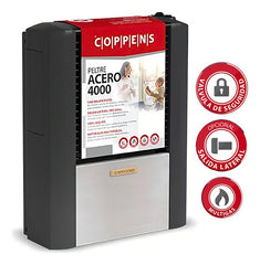Calefactor A Gas Coppens 4000kcal Tbu Derecho Gris Oscuro