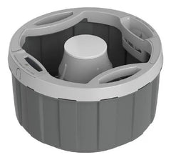 Lavarropas De Carga Superior Whirlpool Wwh10at Titanio 10kg