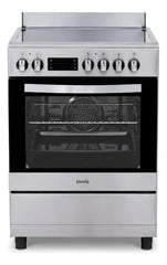 Cocina Escorial Cev-60 60cm Eléctrica Vitrocerámico Plateado