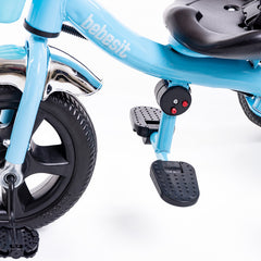 Triciclo Con Manija & Canasto Bebesit Sl1701c Azul H:30kg C Azul