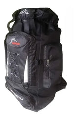 Mochila Mochileros Camping Trekking Outdoor Negro De 90l Cts Negro Sintético