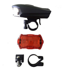 Luz Led Doble Para Bicicleta Tm Sh-a08 Delantera Trasera