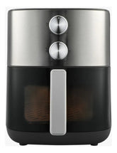 Freidora De Aire Atma Fr256maip Con Visor 6l Inox 1750w Negro
