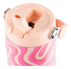 Vaso Botella Térmica Stanley Aerolight Flip Straw De 473 Ml Rosa Lisa