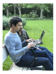 Base Notebook Escritorio Ergonómica Regulable Onebox Ob-s2 Color Negro