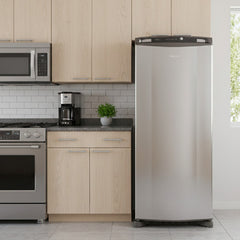 Freezer Vertical Whirlpool Wvu26mk 231lts Ciclico Gris