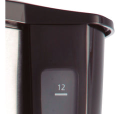 Cafetera De Filtro Smartlife 1.5lts 980w Sl-cm9402 Color Negro/acero Inoxidable