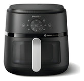 Freidora De Aire Philips Phna23100 13 En 1 6.2 L Negra Negro