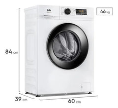 Lavarropas Carga Frontal Lfg06w Gafa 6kg Blanco Inverter Blanco