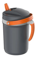 Jarra Térmica Termolar Tereré Con Tapa Abatible Para Café Y Té De 2,5 Litros, Color Gris