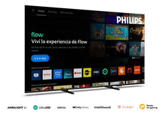 Smart Tv Led Philips 75 Ambilight 4k 75pud8100/77 Titan Os Wifi Bt