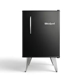 Heladera Whirlpool Retro Negra 80 / 76 Lts Negro