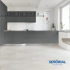 Termotanque Eléctrico Señorial Tesz-65 Zafiro Blanco 50 Litros Superior