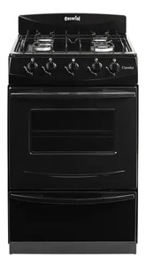 Cocina A Gas Natural Escorial Candor S2 Negra Cs Negro