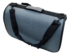 Bolso Para Mascotas Capsula Transportadora Burbuja Plastica - Gris