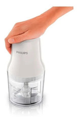 Picadora Philips Hr1393/00 Jarra 0,7lts Cuchilla Acero 450w Blanco