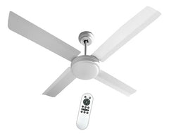 Ventilador Techo Liliana Vthb704r 4 Aspas Control Remoto Led 1.2 M Blanco Blanco Metal 4