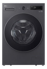 Lavarropas Carga Frontal LG Wm17egntspg Inverter Ai Gris Oscuro