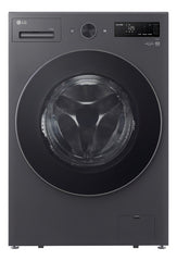 Lavarropas Carga Frontal LG Wm17egntspg Inverter Ai Gris Oscuro